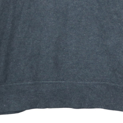 Ralph Lauren Men's Grey Cotton Collared Pullover Jumper M