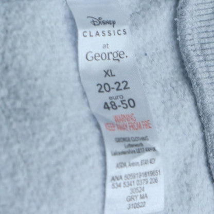 Disney Classics at George Womens Grey XL Sweatshirt Stitch Christmas