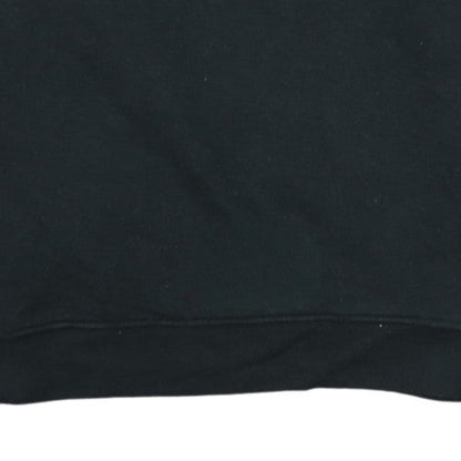 Lacoste Men's Black Logo Crew Neck Sweatshirt Size L