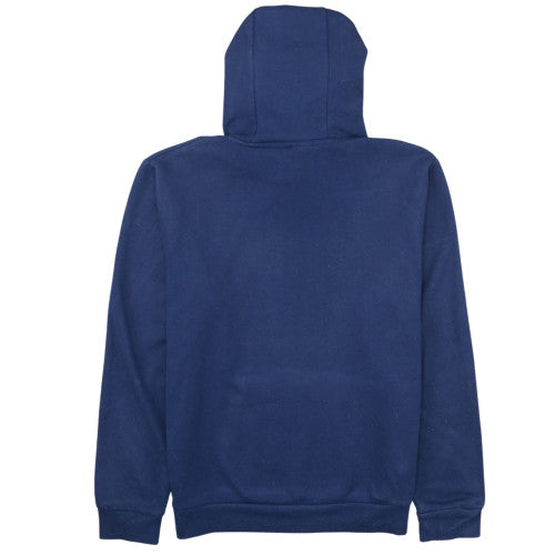 FILA Men's Blue Pullover Hoodie XL Logo Sports Fleece Sweatshirt