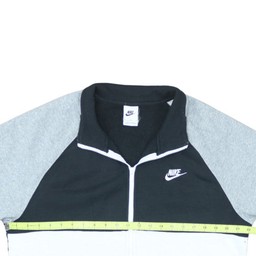 Nike Men's Black Full Zip Fleece Sweatshirt Size M