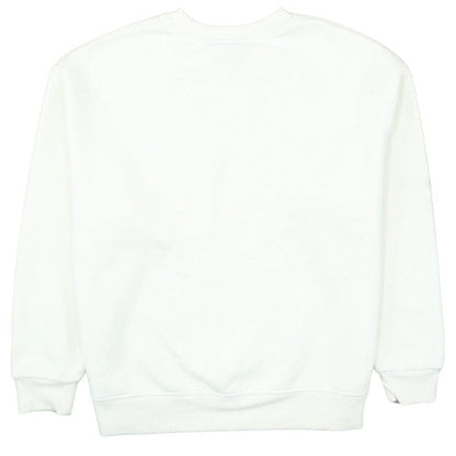 Primark NFL Jets White Sweatshirt Women S 10/12 Crew Neck Pullover