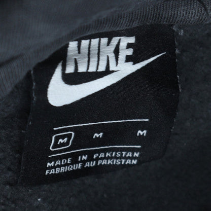 Nike Men's Grey Pullover Hoodie M Regular Fit Graphic Sportswear