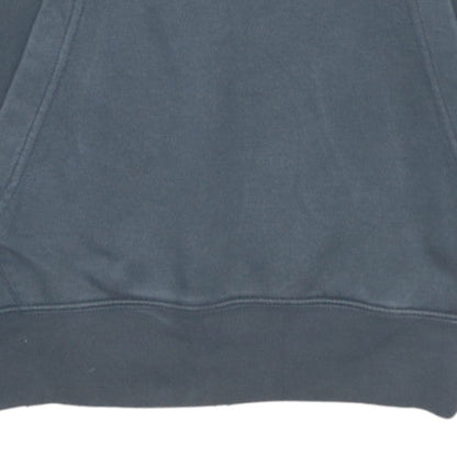 Nike Men's Grey Pullover Hoodie M Regular Fit Graphic Sportswear