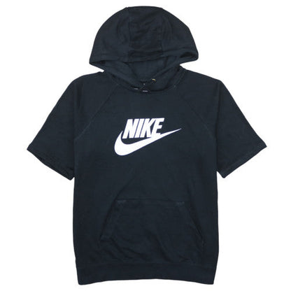 Nike Men's Black Short Sleeve Hooded T-Shirt Size L