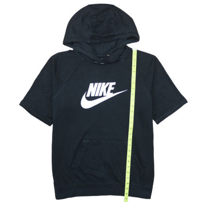 Nike Men's Black Short Sleeve Hooded T-Shirt Size L