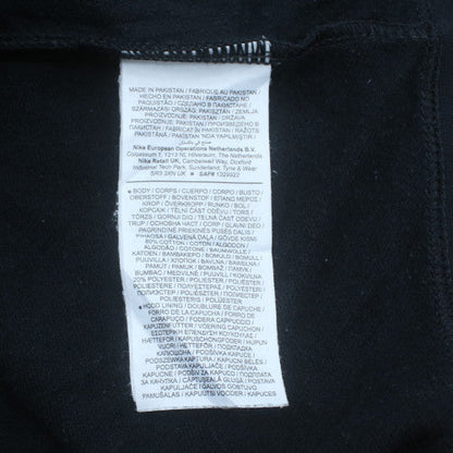 Nike Men's Black Short Sleeve Hooded T-Shirt Size L