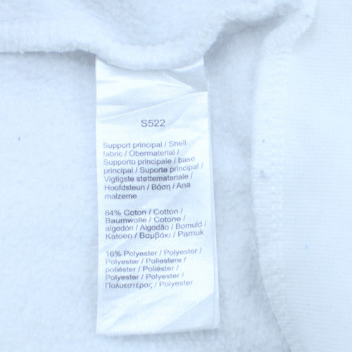 Lacoste Men's White Classic Fit Pullover Hoodie Size L