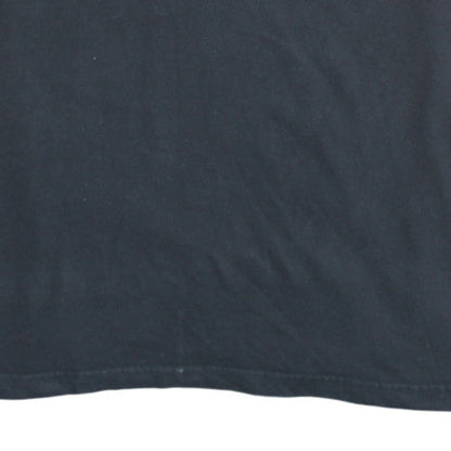 Tommy Hilfiger Mens Black 2XL Classic Logo Cotton T-Shirt