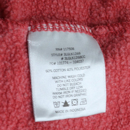 Levi's Men's Red Pullover Hoodie XL Logo Fleece Sweatshirt