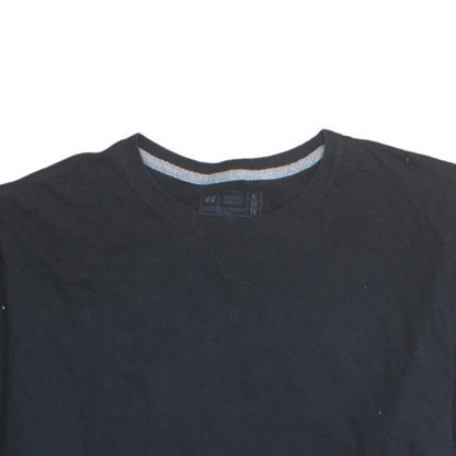 Russell Athletic Men's Black XL Crew Neck Cotton Blend T-Shirt