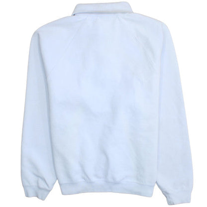 Lacoste Men's White Long Sleeve Polo Shirt Size M Loose Fit