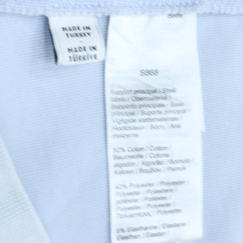 Lacoste Men's White Long Sleeve Polo Shirt Size M Loose Fit
