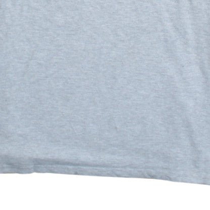 Columbia Mens Grey 2XL Patriotic USA Flag Short Sleeve T-Shirt