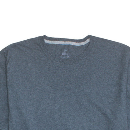 Russell Athletic Men's Grey XL Crew Neck Cotton Blend T-Shirt
