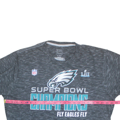 Fanatics Men’s Grey XL Pullover Super Bowl Champions Sports Sweatshirt