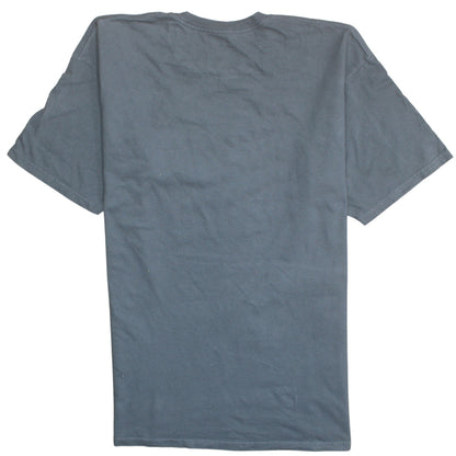 Quiksilver Mens Grey XL Graphic Beach Sunset Cotton T-Shirt