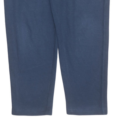 Reebok Boys Blue Fleece Sweatpants Elastic Waist Activewear Trousers 10 Years