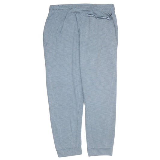 Nike Mens Grey XXL Jogger Sweatpants Elastic Waist Cotton Blend