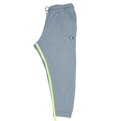 Nike Mens Grey XXL Jogger Sweatpants Elastic Waist Cotton Blend