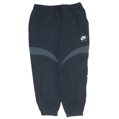 Nike Men's Black L Jogger Sweatpants Cotton Blend Drawstring Waist