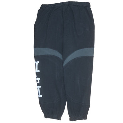 Nike Men's Black L Jogger Sweatpants Cotton Blend Drawstring Waist