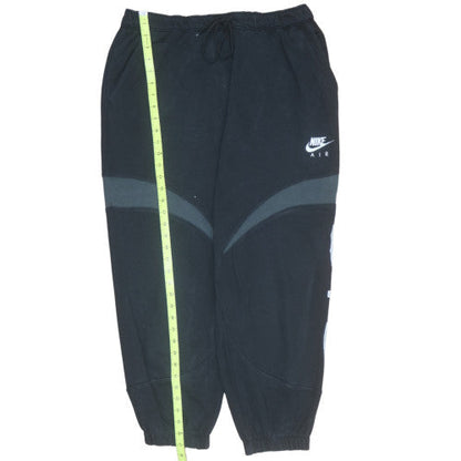 Nike Men's Black L Jogger Sweatpants Cotton Blend Drawstring Waist