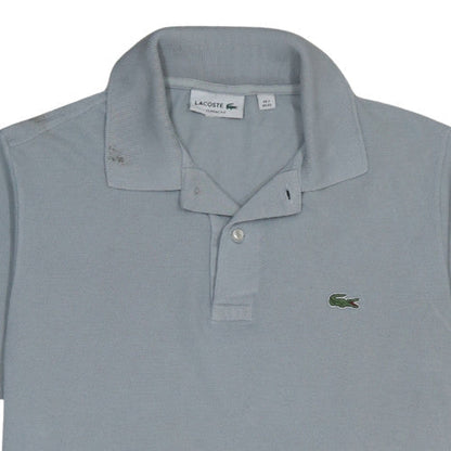 Lacoste Men's Grey Classic Fit Cotton Polo Shirt XL