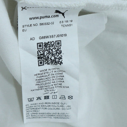 Puma Men's White Pullover Hoodie Large Sports Fleece