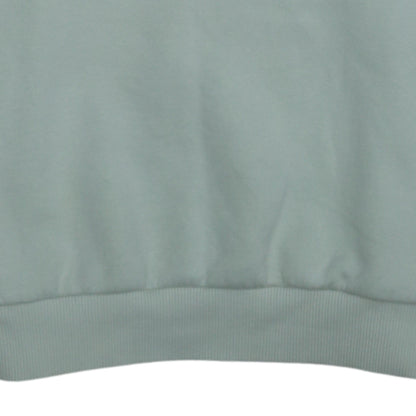 The North Face Womens Green Pullover Sweatshirt Size XL 1/4 Zip Logo