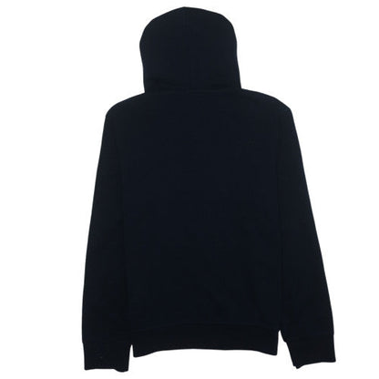 Ralph Lauren Mens Black Full Zip Hoodie Size M Fleece Logo Performance