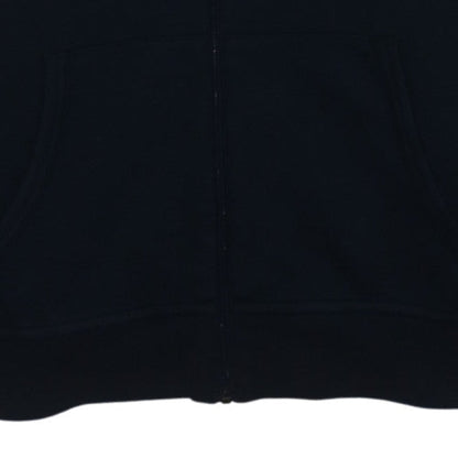 Ralph Lauren Mens Black Full Zip Hoodie Size M Fleece Logo Performance