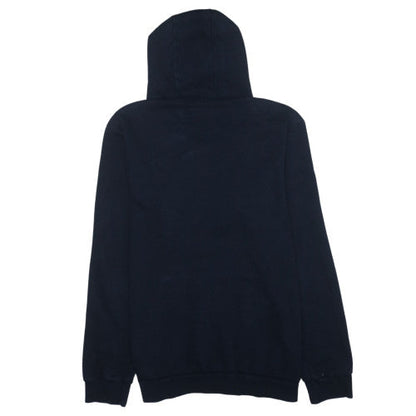 Adidas Mens Black 2XL Pullover Hoodie Fleece Logo Sweatshirt