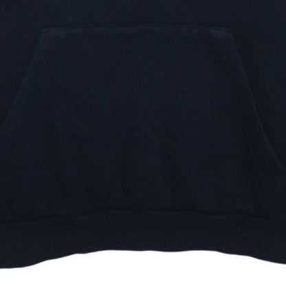 Adidas Mens Black 2XL Pullover Hoodie Fleece Logo Sweatshirt