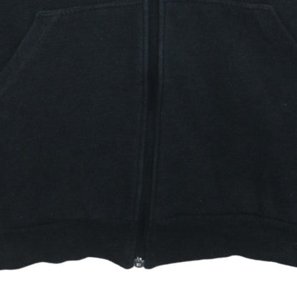 Adidas Men’s Black 2XL Full Zip Fleece Hoodie with Logo