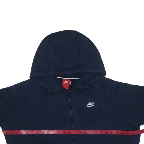 Nike Men's Blue XL Full Zip Hoodie Fleece Sweatshirt