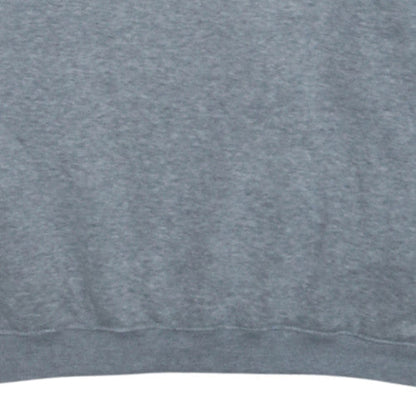 Adidas Women's Grey Crew Neck Pullover Sweatshirt L Logo Print