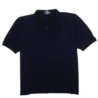 Russell Athletic Men's Blue 3XL Cotton Polo Shirt
