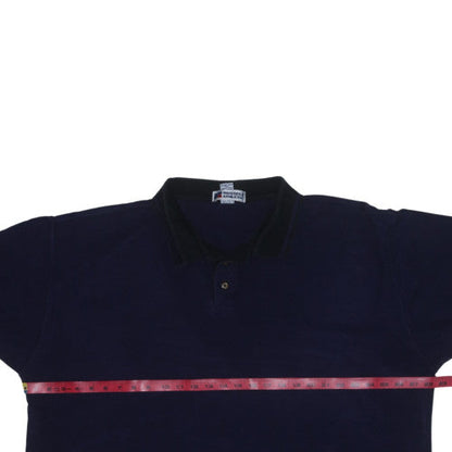 Russell Athletic Men's Blue 3XL Cotton Polo Shirt