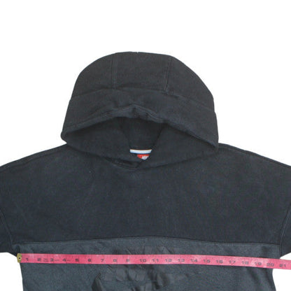Nike Mens Black Medium Pullover Hoodie with Logo Detail