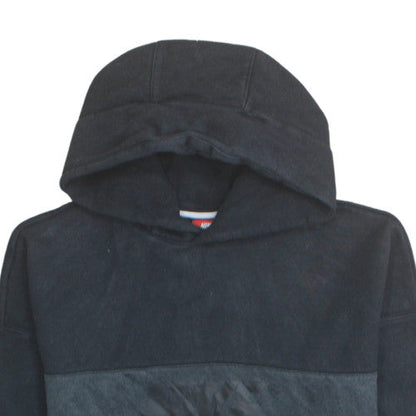 Nike Mens Black Medium Pullover Hoodie with Logo Detail