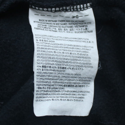 Vans Men Black Hoodie Pullover Medium SE Bikes Graphic Fleece