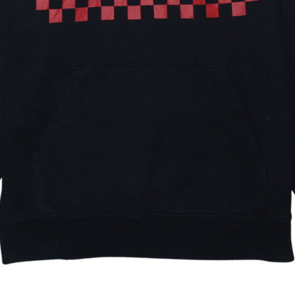 Vans Men Black Hoodie Pullover Medium SE Bikes Graphic Fleece