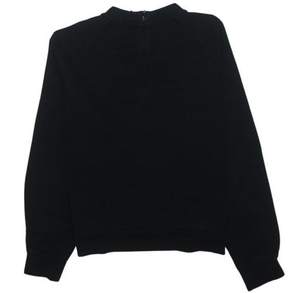 Adidas Women's Black Pullover Sweatshirt Size L Crew Neck Logo Sportswear