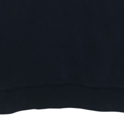 Tommy Hilfiger Men's Black Embroidered Logo Crew Neck Sweatshirt M