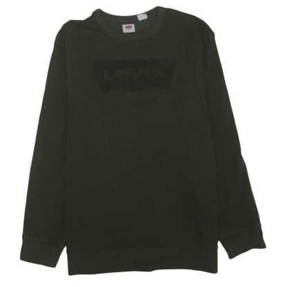 Levi's Men's Green Crew Neck Pullover Sweatshirt Size L