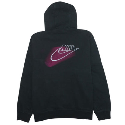 Nike Womens Black XL Pullover Hoodie Sweatshirt Graphic Logo