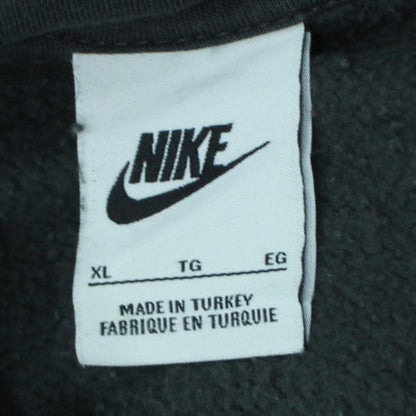 Nike Womens Black XL Pullover Hoodie Sweatshirt Graphic Logo