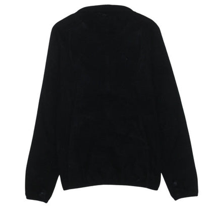 The North Face Womens Black Fleece Full Zip Jacket Size M