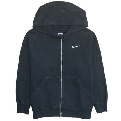 Nike Men’s Black Full Zip Fleece Hoodie L Regular Sportswear